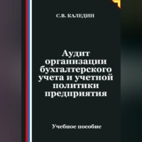 Сергей Каледин. Аудит организации бухгалтерского учета и учетной политики предприятия