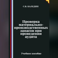 Сергей Каледин. Проверка материально-производственных запасов при проведении аудита