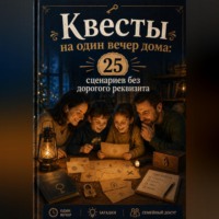 Роман Рассказов. Квесты на один вечер дома: 25 сценариев без дорогого реквизита.