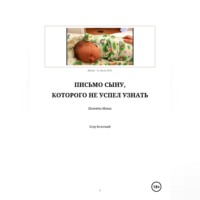 Егор Волоский. ПИСЬМО СЫНУ, КОТОРОГО НЕ УСПЕЛ УЗНАТЬ