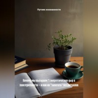 Путник осознанности. Почему мы выгораем: 5 энергетических дыр в повседневности — и как их 