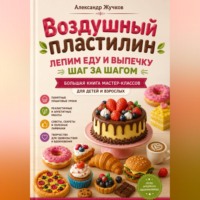 Александр Жучков. Воздушный пластилин. Лепим еду и выпечку шаг за шагом. Большая книга мастер-классов для детей и взрослых