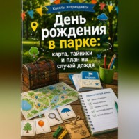 Роман Рассказов. День рождения в парке: карта, тайники и план на случай дождя