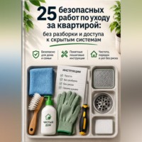 Антон Ладин. 25 безопасных работ по уходу за квартирой: без разборки и доступа к скрытым системам