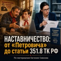 Евгений Владимирович Сивков. Наставничество: от «Петровича» до статьи 351.8 ТК РФ