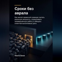 Никита Баган. Сроки без аврала