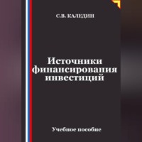 Сергей Каледин. Источники финансирования инвестиций