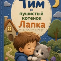 . Тим и пушистый котенок Лапка.Сказки для слабовидящих детей.
