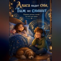 . Книга 1. Алиса видит сны, Тим их слышит. Сборник уютных сказок на ночь для двоих. Преимущественно для слабовидящих детей