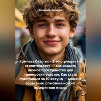 Александр Малышев. Комната Счастья - 2. инструкция по строительству — как создать личное пространство для тренировки счастья. Как стать счастливым за 10 секунд — момент осознания, описание нового восприятия жизни