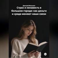 Дмитрий Малышев. Страх и ненависть в большом городе: как деньги и среда меняют наши связи