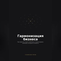 Станислав Титов. Гармонизация Бизнеса. Как перестать чинить симптомы и спроектировать компанию, которая не ломается